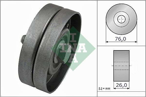 WILMINK GROUP kreipiantysis skriemulys, V formos rumbuotas dirža WG1252883